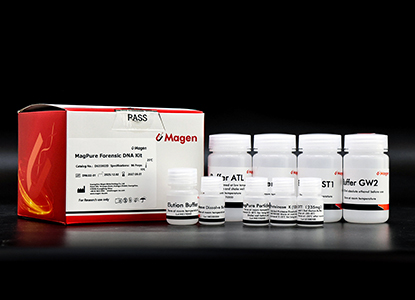Magnetic bead DNA preparation for forensic use